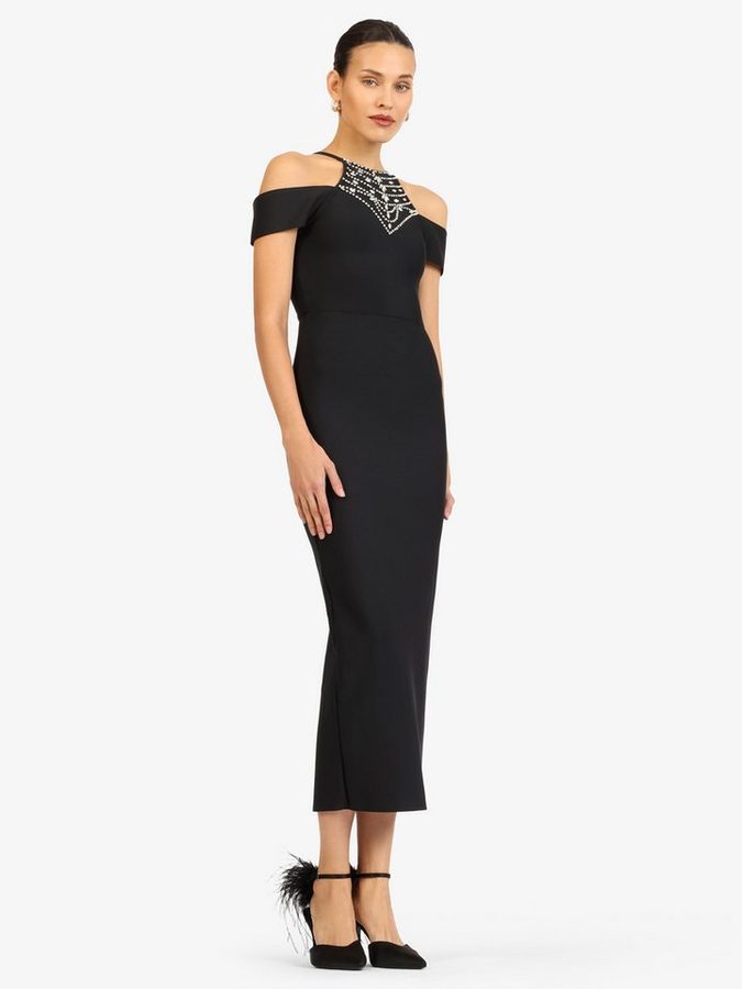 Kraimod Abendkleid mit Schmuckdetail von Kraimod