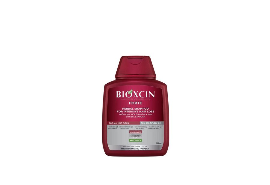 Bioxcin Haarshampoo Bioxcin Forte Shampoo – Intensive Pflege gegen Haarausfall, B11, 300ml von Bioxcin