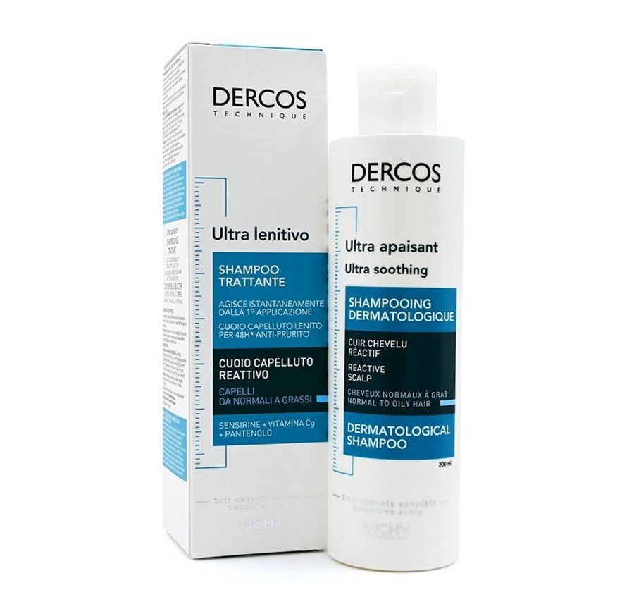 L'Oreal Deutschland GmbH Haarshampoo VICHY DERCOS ultra-sensitiv Shampoo fett.Kopfhaut 200 ml von L'Oreal Deutschland GmbH