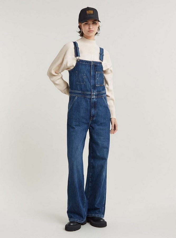 G-STAR Jumpsuit Straight Leg Zip Latzhose von G-Star