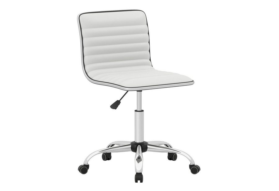 COSTWAY Bürostuhl, ergonomischer Drehstuhl ohne Armlehne, gepolstert, 150 kg von COSTWAY