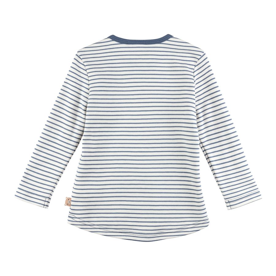 Bornino Tiny Friends Shirt langarm Ringel It´s a good day von Bornino