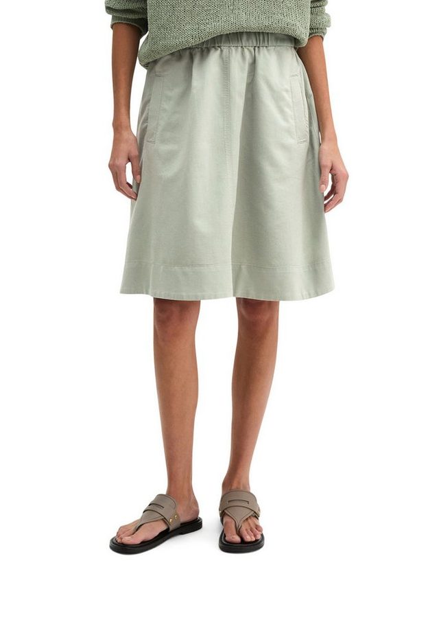 Marc O'Polo Webrock aus Organic Cotton-Lyocell-Leinen-Mix von Marc O'Polo