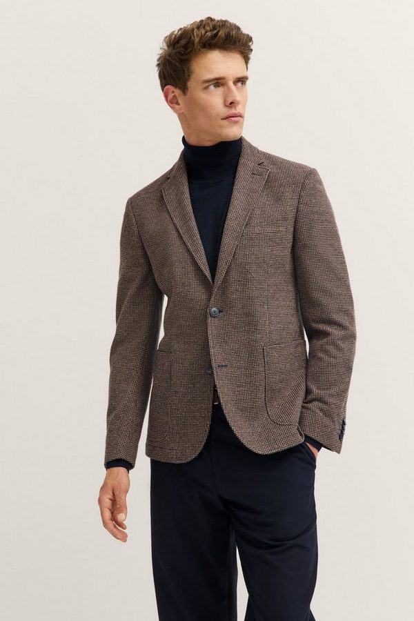 bugatti Sakko Modern Fit Jersey Stretch mit Taschen von Bugatti