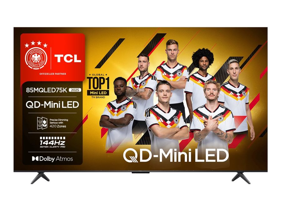 TCL 85MQLED75KX2 QLED Mini LED-Fernseher (85 Zoll, 4K Ultra HD) von TCL