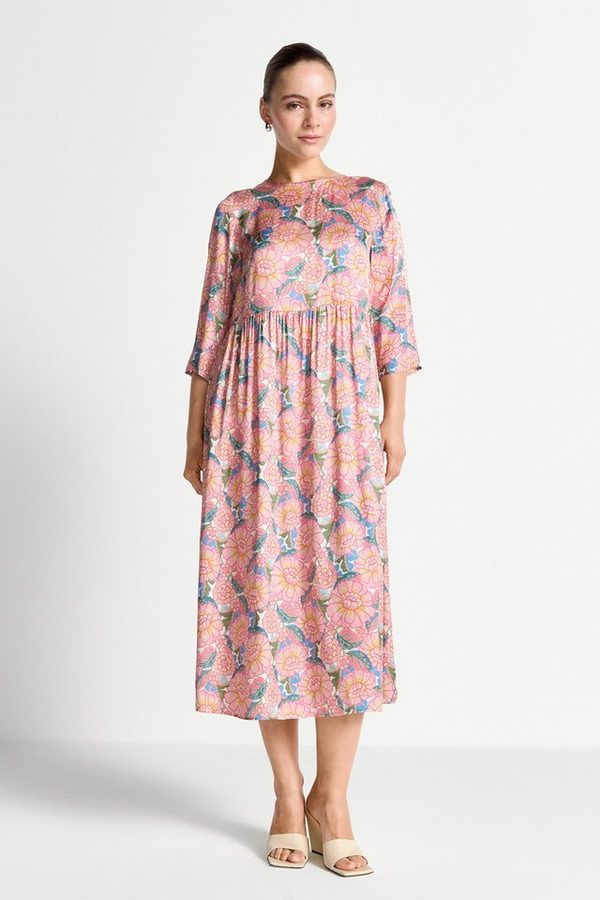 RICHROYAL Midikleid im Liberty-Blumenmuster von RICHROYAL