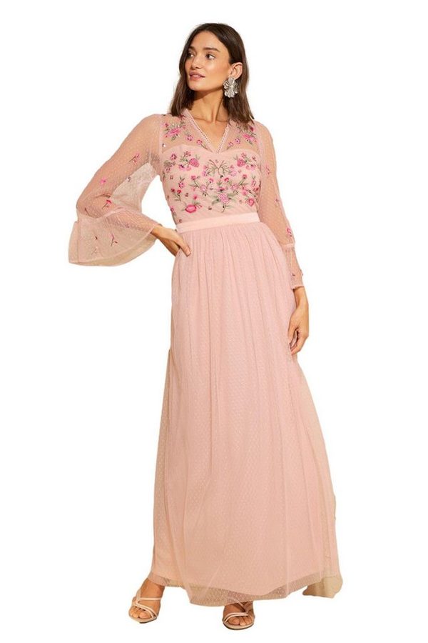 Love & Roses Maxikleid Love & Roses Maxikleid für die Brautjungfer (1-tlg) von Love & Roses