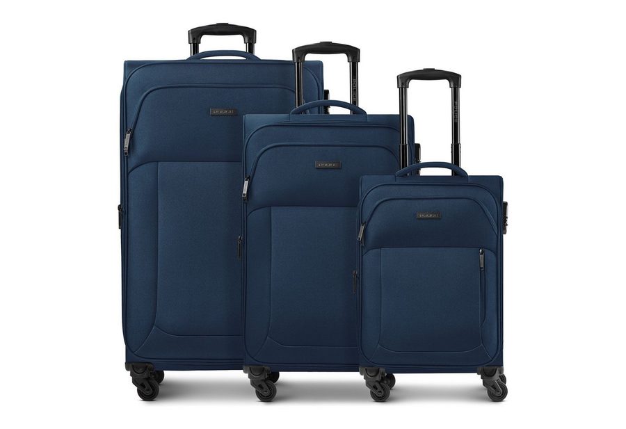 Police Trolleyset San Francisco, 4 Rollen, (3-teilig, 3 tlg), Polyester von Police