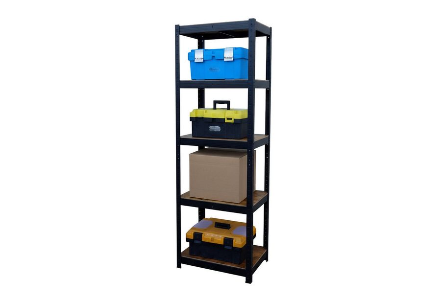 relaxdays Schwerlastregal Industrial Schwerlastregal 180x60x30 cm, 1-tlg. von RELAXDAYS