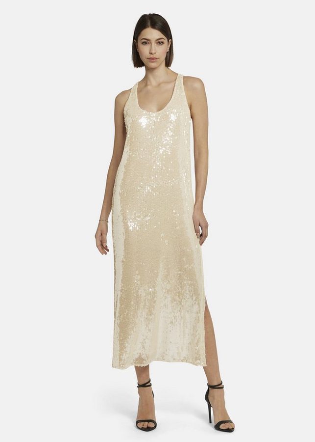 Nicowa Abendkleid GIOWIA (1-tlg) Gerade fallendes Paillettenkleid von Nicowa