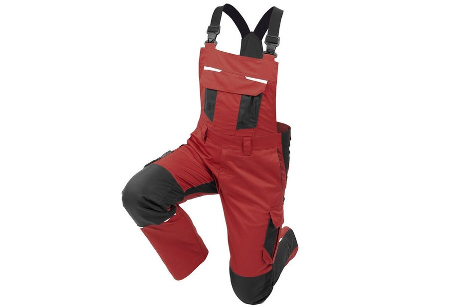 Qualitex Workwear Arbeitslatzhose INDustriewaschfähige Latzhose mit mechanischem Stretch - slim-fit von Qualitex Workwear