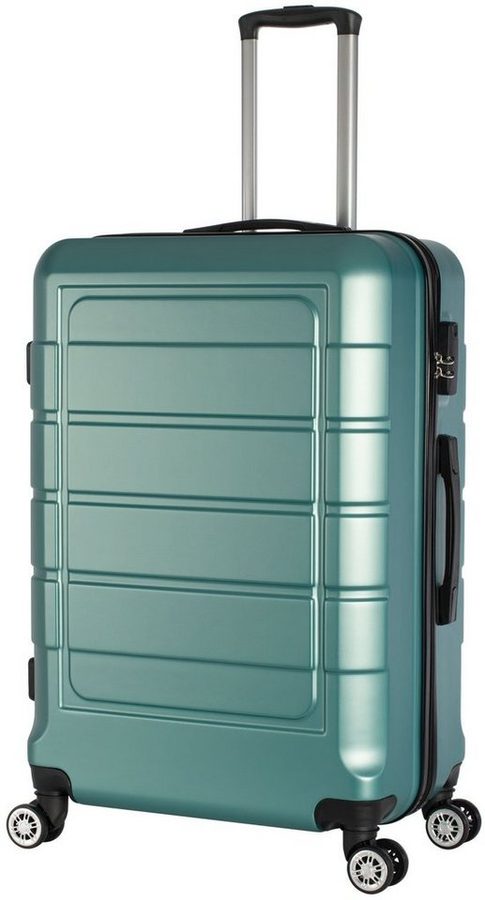 Cahoon Hartschalen-Trolley Hartschalenkoffer Trolley Koffer 4-Rollen Reisekoffer / XL 104 Liter, 4 Rollen von Cahoon