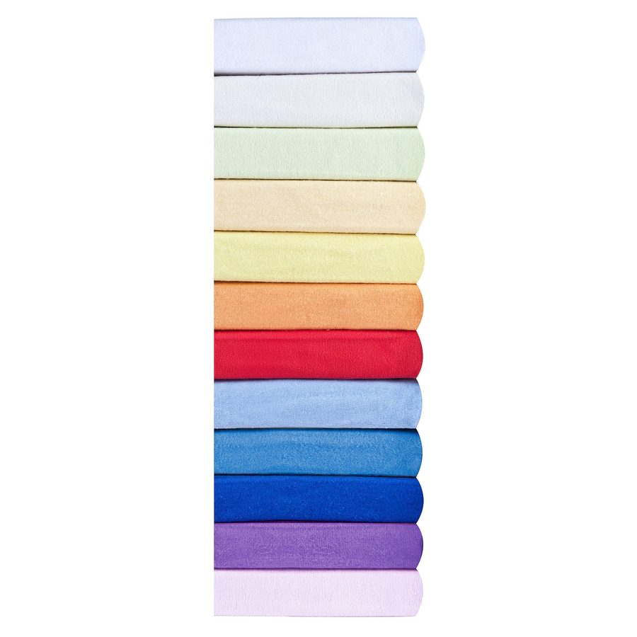 Bornino Home Feinbiber-Spannbetttuch 60x120 cm - 70x140 cm von BORNINO HOME