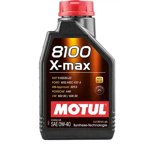 Motul 8100 X-MAX 0W-40 1 Liter von Motul