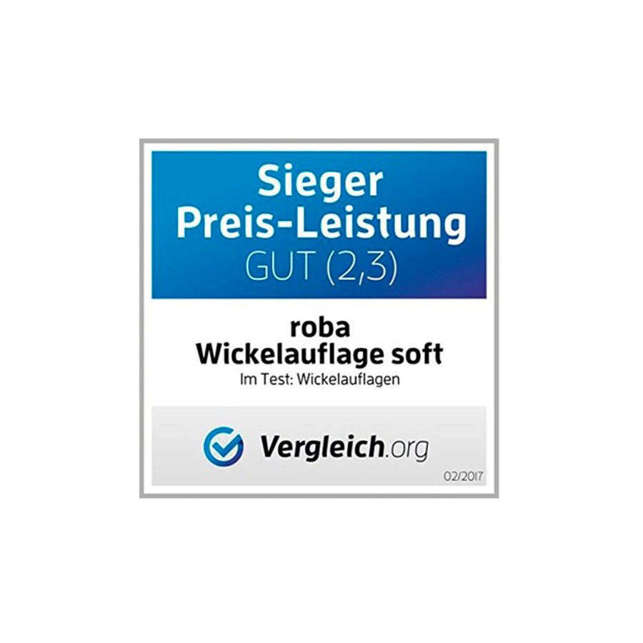 Roba Wickelauflage soft Fox & Bunny von roba