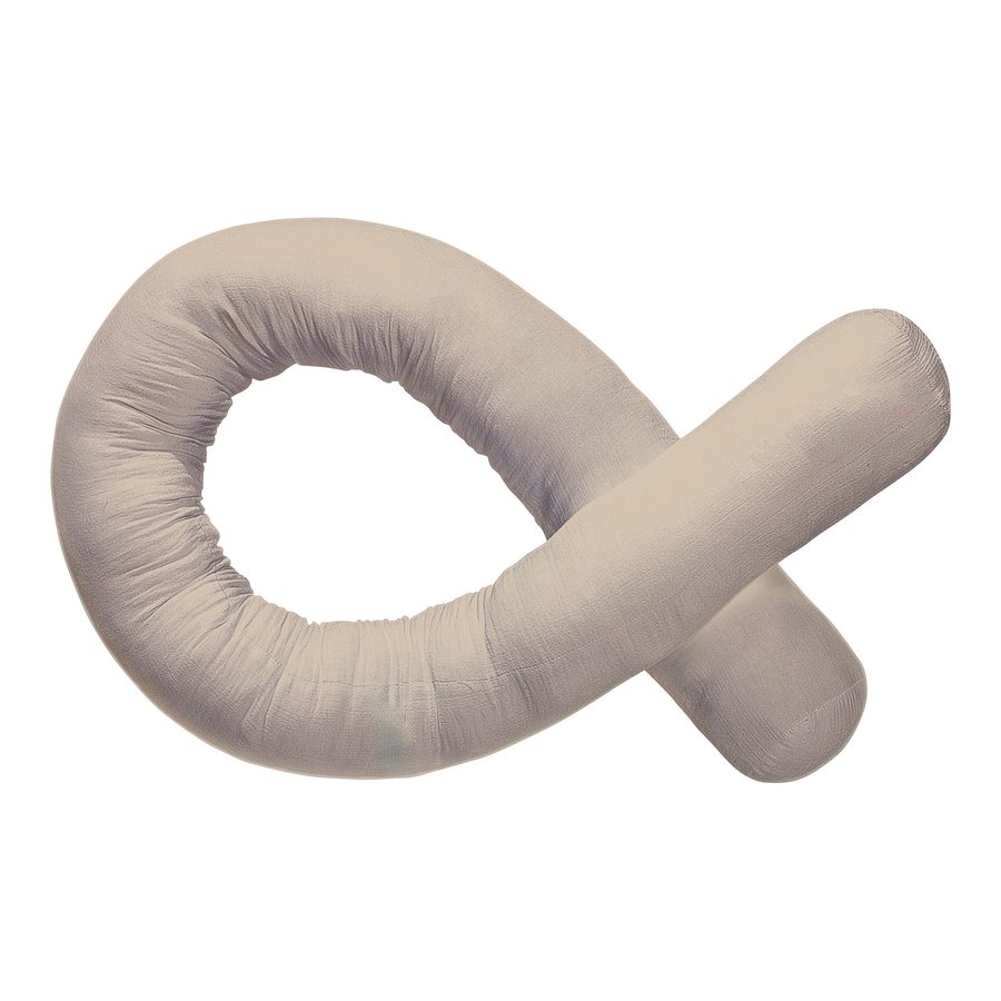 Bornino Home Nestchenschlange Musselin 14x180 cm von BORNINO HOME