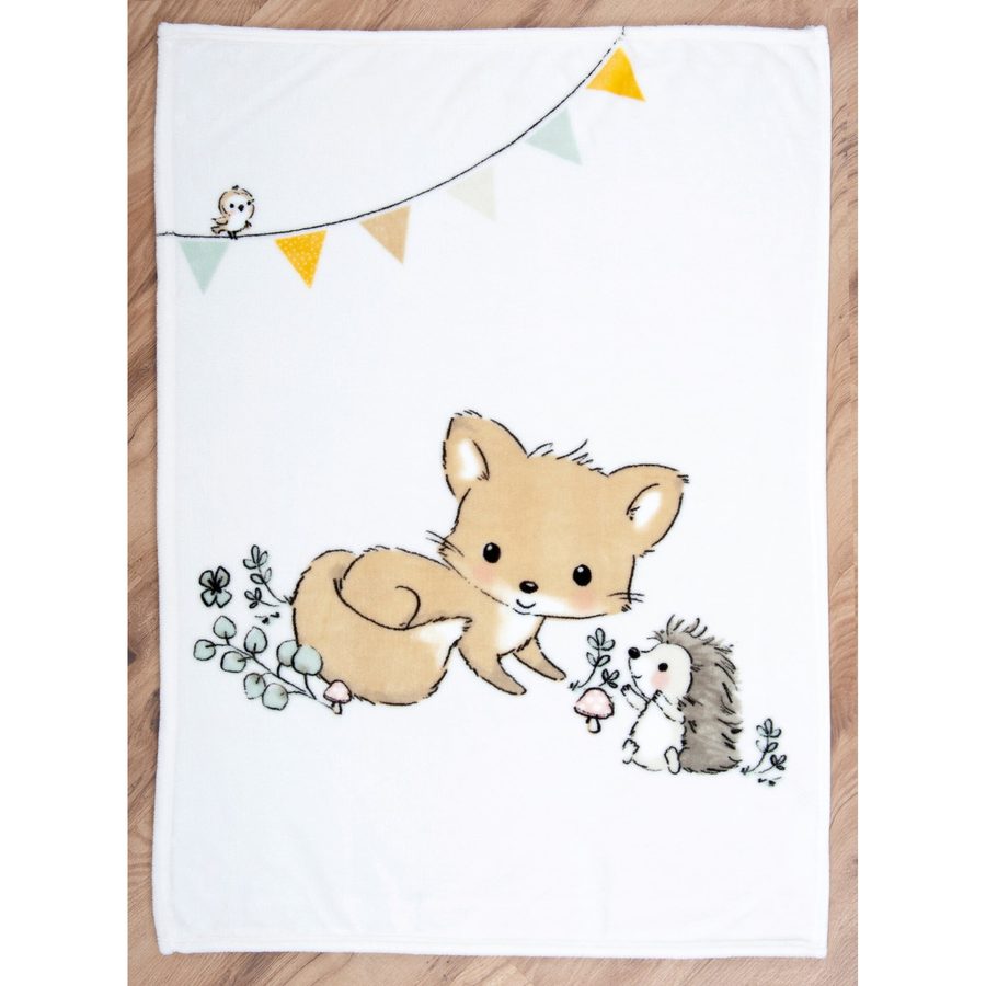 Baby Best Babydecke Waldfreunde 75x100 cm von Baby Best