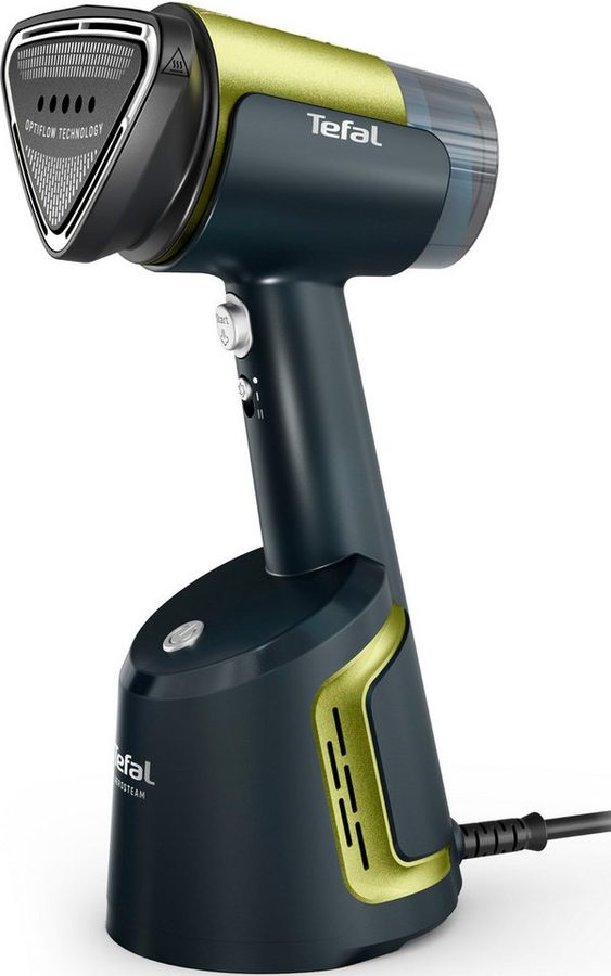 Tefal Dampfbürste AeroSteam, kombiniert Dampf, einen beheizten Kopf und Ansaugung, 1400 W, Dampfglätter mit 3 Nutzungsmodi, 100 ml abnehmbarer Wassertank, DT9810 von Tefal