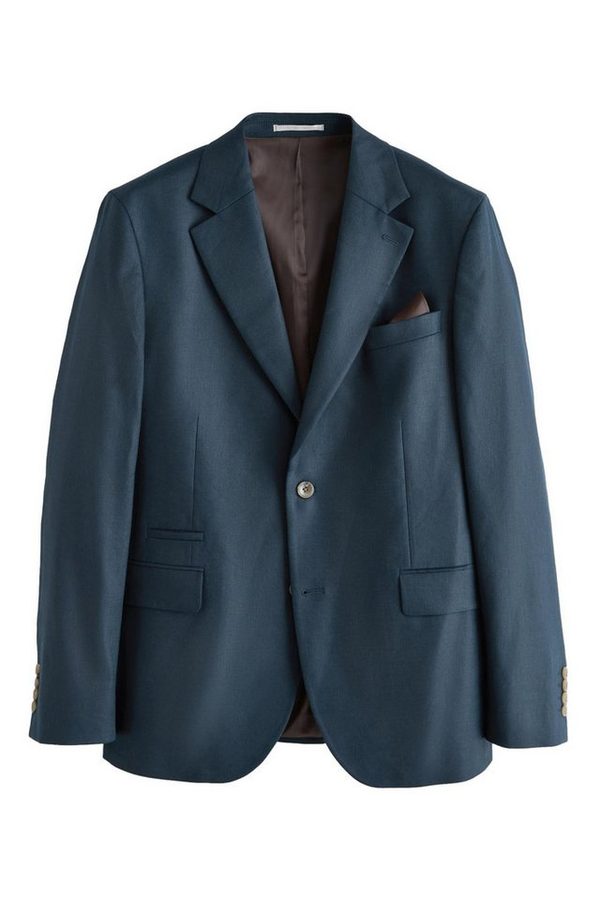 Next Jackenblazer N. Premium Slim Fit Sakko, Leinen/Lyocell/Stretch (1-tlg) von Next
