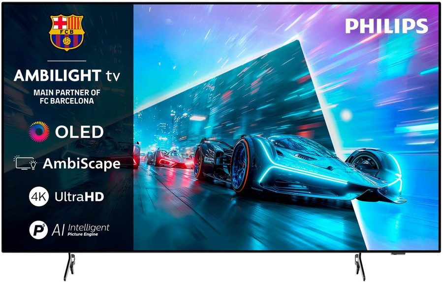 Philips 55OLED761/12 OLED-Fernseher (139 cm/55 Zoll, 4K Ultra HD, Smart-TV) von Philips