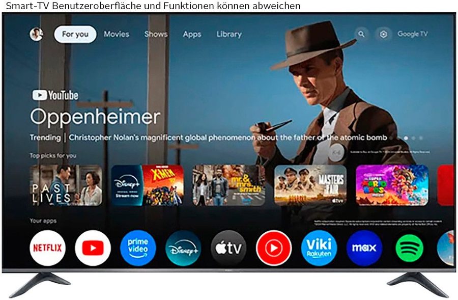 Xiaomi L75MB-APEU QLED-Fernseher (189 cm/75 Zoll, 4K Ultra HD, Smart-TV, Google TV, Xiaomi TV A Pro 75 (2026) von Xiaomi
