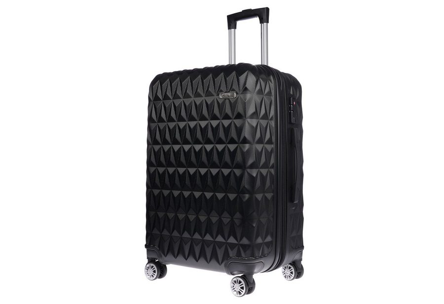 Christian Wippermann Business-Trolley Christian Wippermann L Großer Koffer für Herren Damen Hartschalenkoffe, 4 Rollen, mit TSA-Schloss von Christian Wippermann