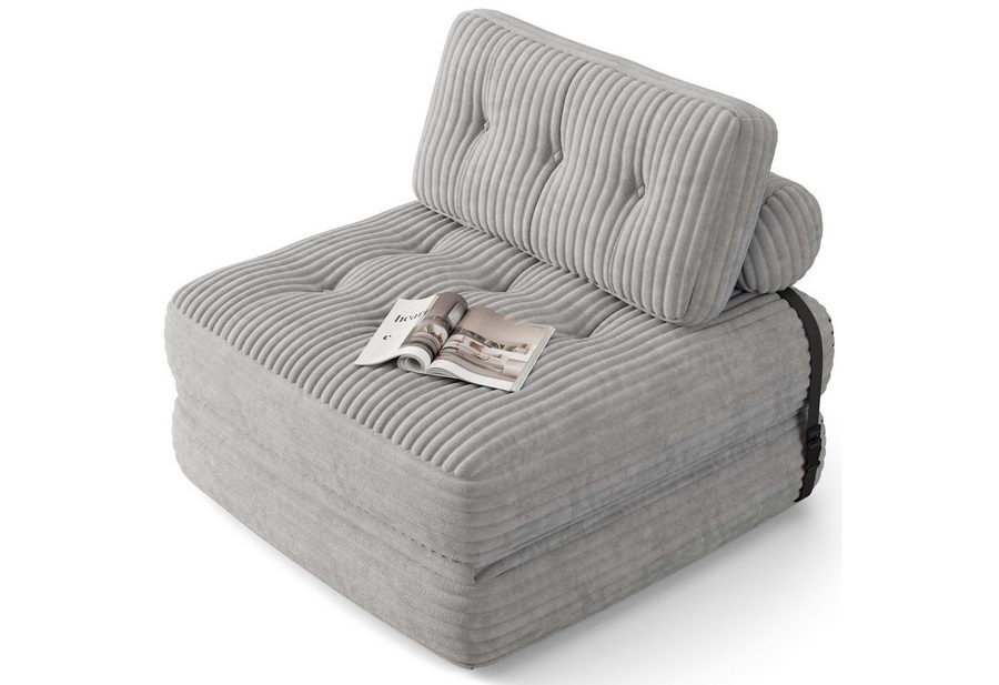 Bealife 1,5-Sitzer Klappbares Sofa, Relaxsessel Indoor-Lazy von Bealife