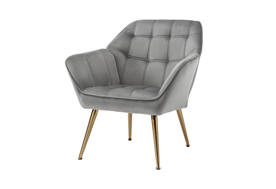WAHSON OFFICE CHAIRS Ohrensessel mit Massivholz-/Metallbeinen Moderner Sessel aus Leinen/Samt von WAHSON OFFICE CHAIRS