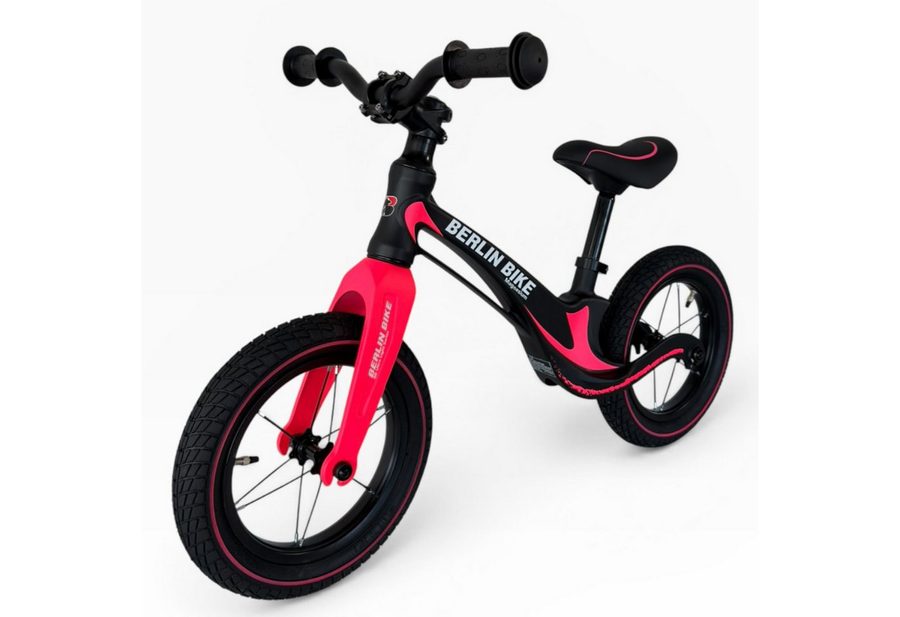 BERLIN BIKE Laufrad Magnesium Kinderlaufrad 12-Zoll - ideales Geschenk für Kinder 12 Zoll, Spielerisch Balance und Motorik fördern von BERLIN BIKE