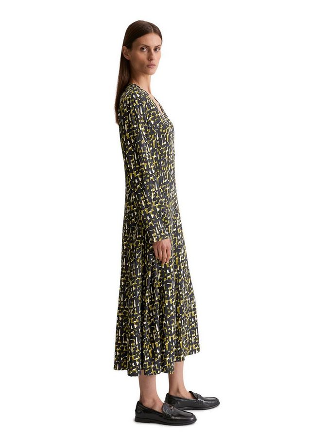 Marc O'Polo Druckkleid aus Viskose-Stretch-Satin von Marc O'Polo