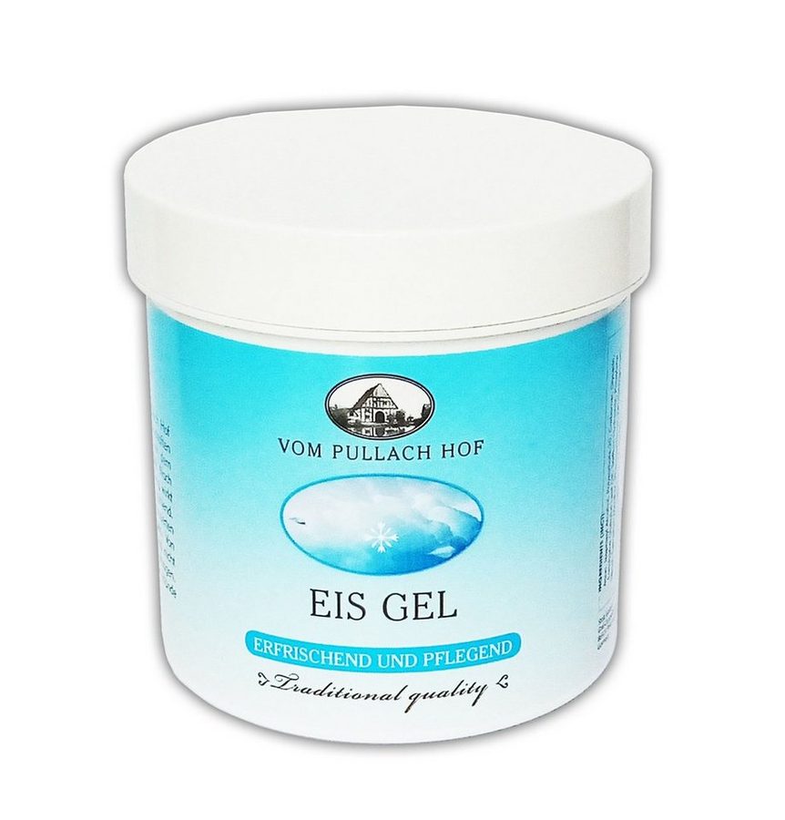 vom Pullach Hof Körpercreme EIS GEL 250ml kühlend Muskel Eisgel mit Menthol Sportgel Balsam 77, Kühlgel Creme von vom Pullach Hof