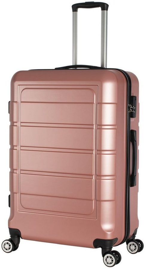 Cahoon Hartschalen-Trolley Hartschalenkoffer Trolley Koffer 4-Rollen Reisekoffer / XL 104 Liter, 4 Rollen von Cahoon