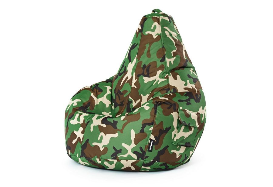 Green Bean Sitzsack Gaming Sitzsack Lounge Chair Cozy (Sitzsack mit Rückenlehne 80x70x90cm - Gaming Chair mit 230L EPS-Perlen Füllung, Kuschelig Weich Waschbar), Bean Bag Bodenkissen Lounge Sitzhocker Relax-Sessel Gamer Gamingstuhl von Green Bean