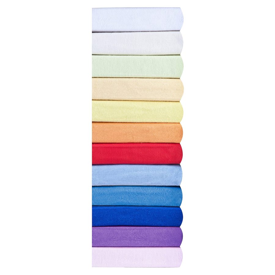 Bornino Home Feinbiber-Spannbetttuch 60x120 cm - 70x140 cm von BORNINO HOME