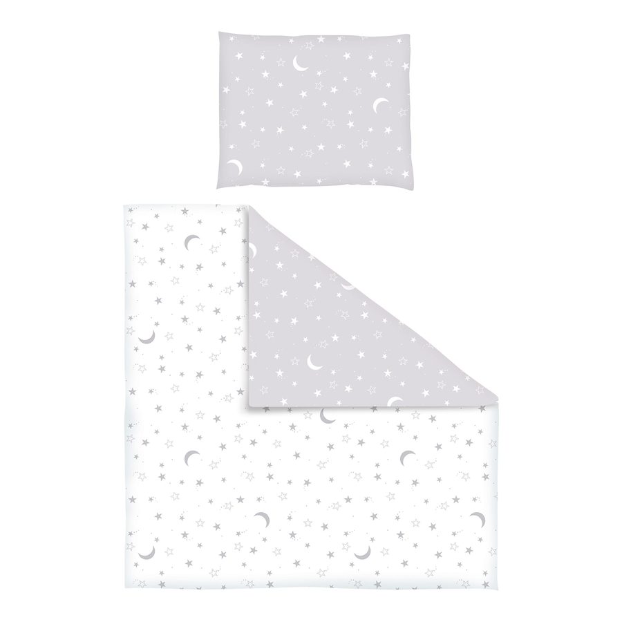 Bornino Home Bettwäsche Mond und Sterne 35x40 / 80x80 cm von BORNINO HOME