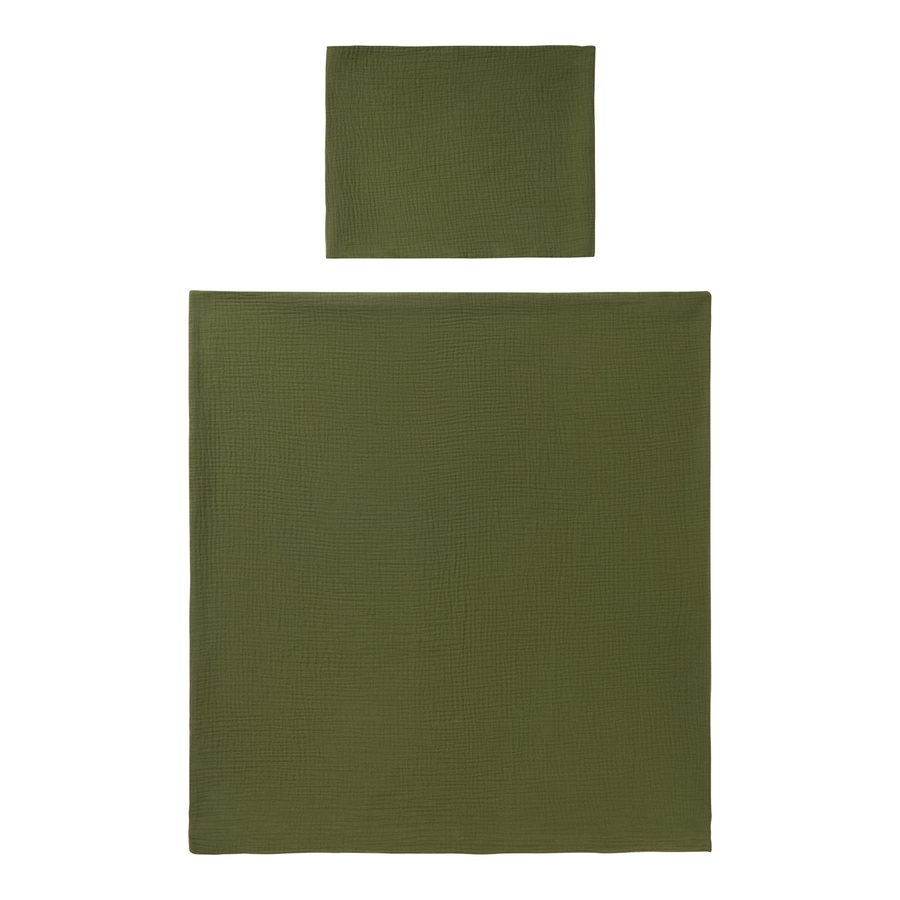 Bornino Home Wende-Bettwäsche Musselin 35x40/80x80 cm von BORNINO HOME