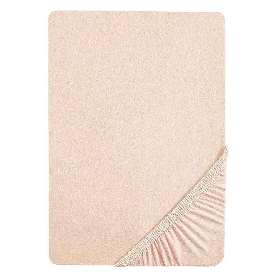 Roba Spannbettlaken Jersey, 70x140 cm und 60x120 cm frosty almond von roba