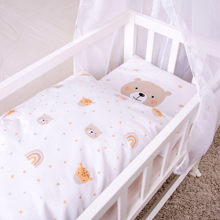 Baby Best Renforcé Wende-Bettwäsche 35x40 / 80x80 cm von Baby Best