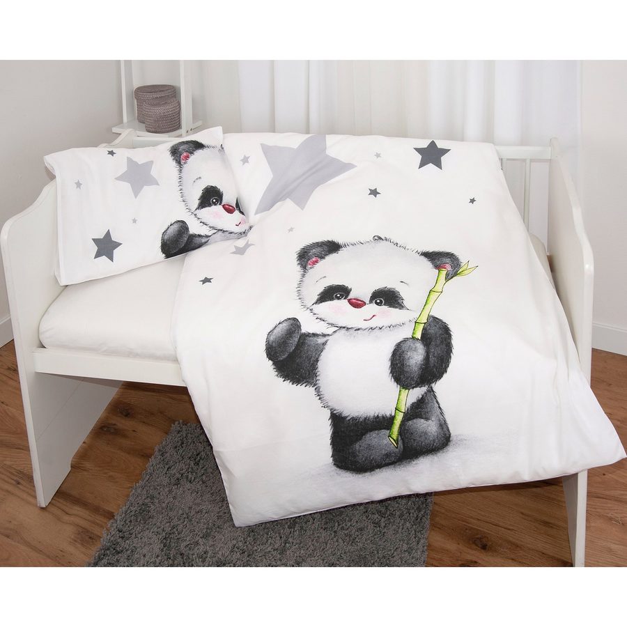 Baby Best Bettwäsche Panda 40x60 / 100x135 cm von Baby Best