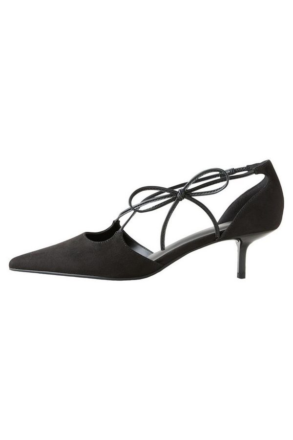 Next Forever Comfort® Spitze Absatzschuhe mit Schleife High-Heel-Sandalette von Next