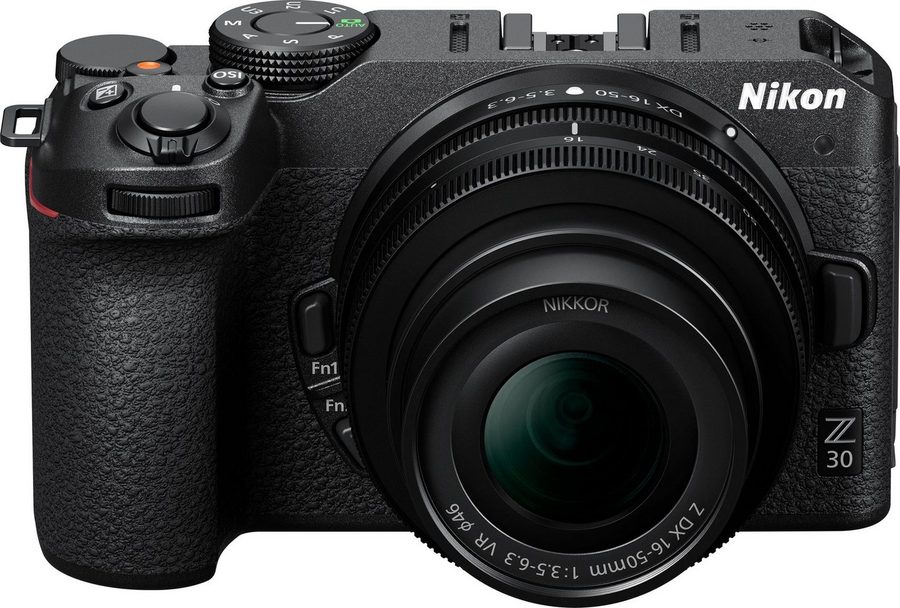 Nikon Kit Z 30 + 16–50 + 50–250 VR Systemkamera (NIKKOR Z DX 16–50 mm 1:3,5–6,3 VR, NIKKOR Z DX 50–250 mm 1:4,5–6,3 VR, 20,9 MP, WLAN (Wi-Fi), Bluetooth) von Nikon