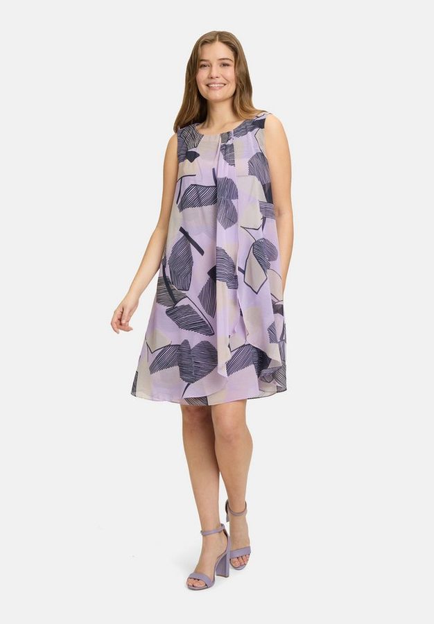 Betty&Co Chiffonkleid Damen im Layer Look Druck von Betty&Co