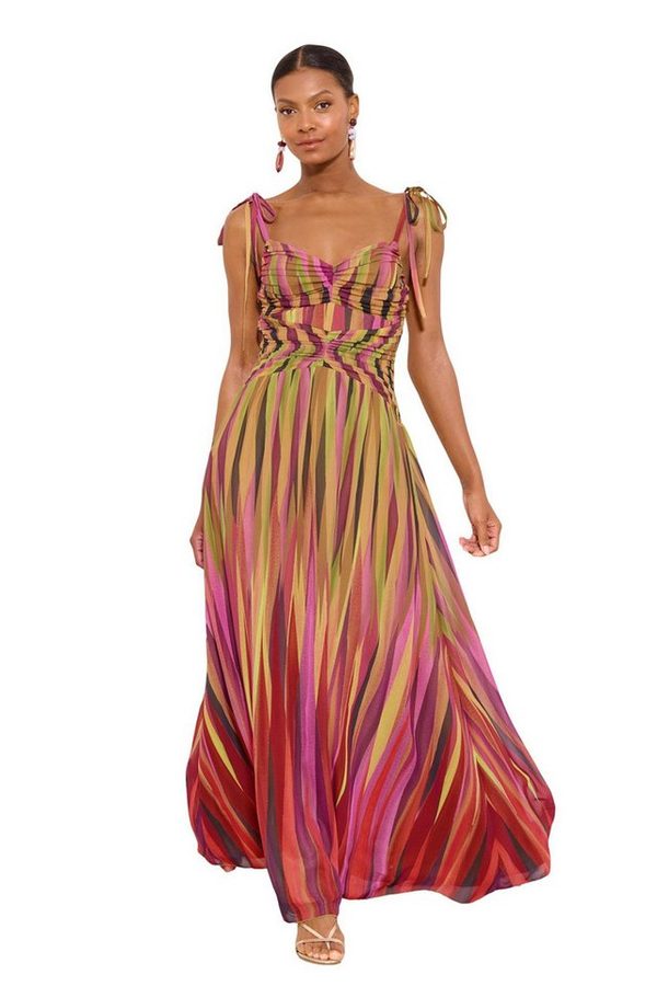 LIPSY Trägerkleid Lipsy Maxikleid mit Trägern, kariert, Regular (1-tlg) von Lipsy