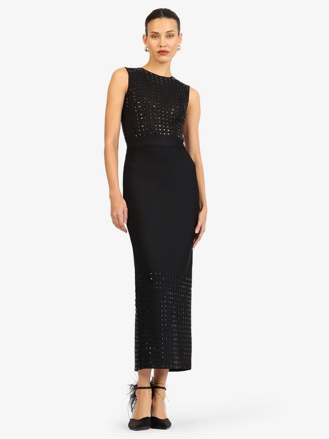 Kraimod Abendkleid mit Nieten-Optik von Kraimod