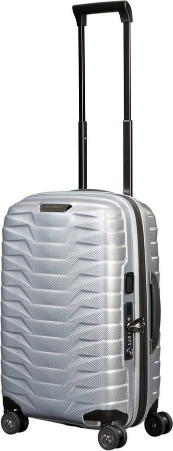 Samsonite Hartschalen-Trolley PROXIS, verschiedene Größen und Farben, 4 Rollen, arretierbares und versenkbares Druckknopf-Trolleysystem von Samsonite