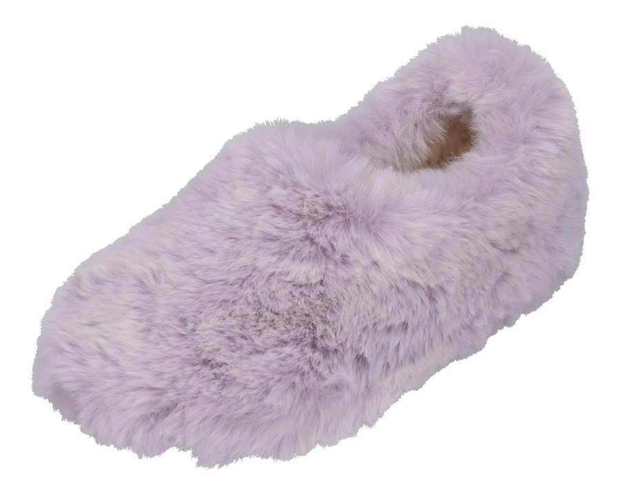 espadrij l´originale PANTOUFLE FURRY Hausschuh Lavande von espadrij l´originale