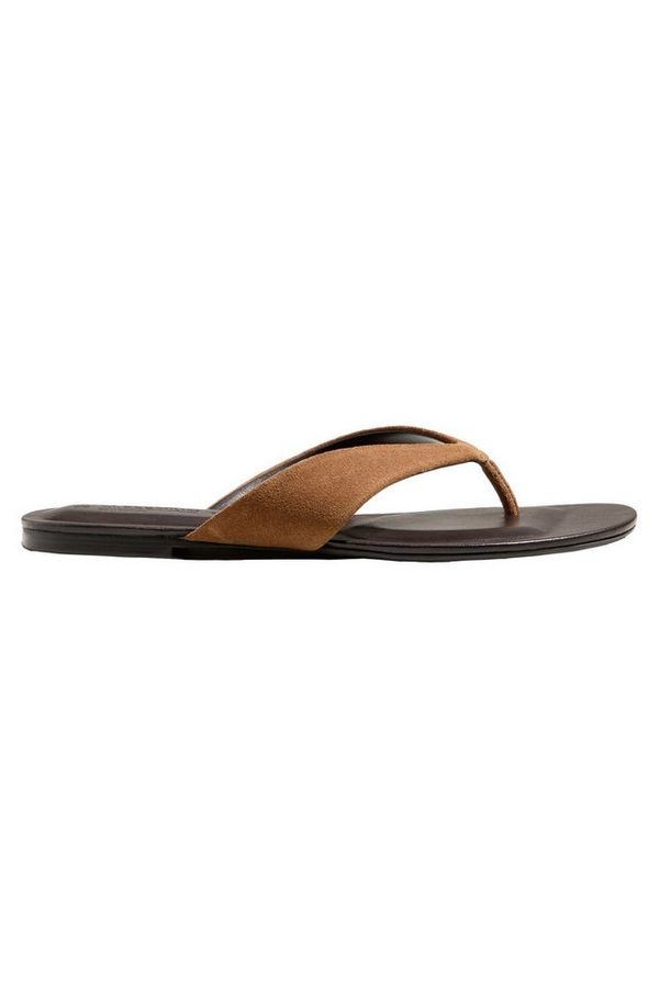 Next N- Premium Zehentrenner aus Leder Sandale von Next