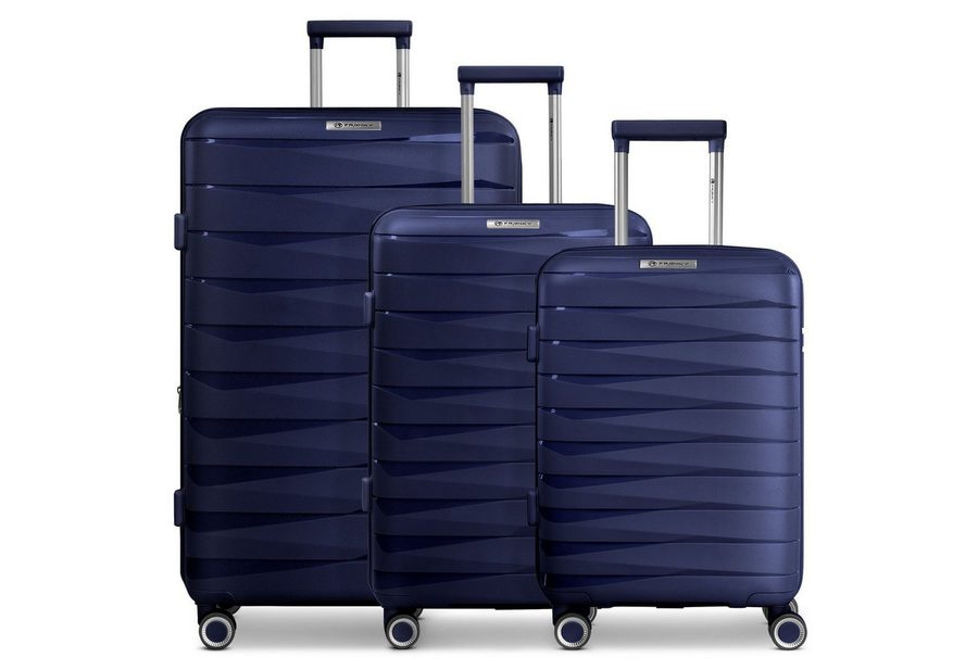 Franky Trolleyset London, 4 Rollen, (3-teilig, 3 tlg), Polypropylen von Franky