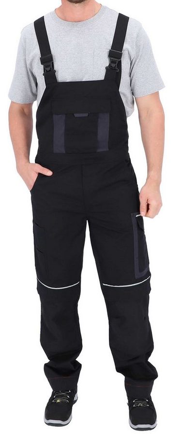 ELIWORX Arbeitslatzhose Stretch Einsatz bequeme robuste flexible Herrenhose Smartes Taschen-Design ideal für Handwerk Heimwerk und Baugewerbe von ELIWORX