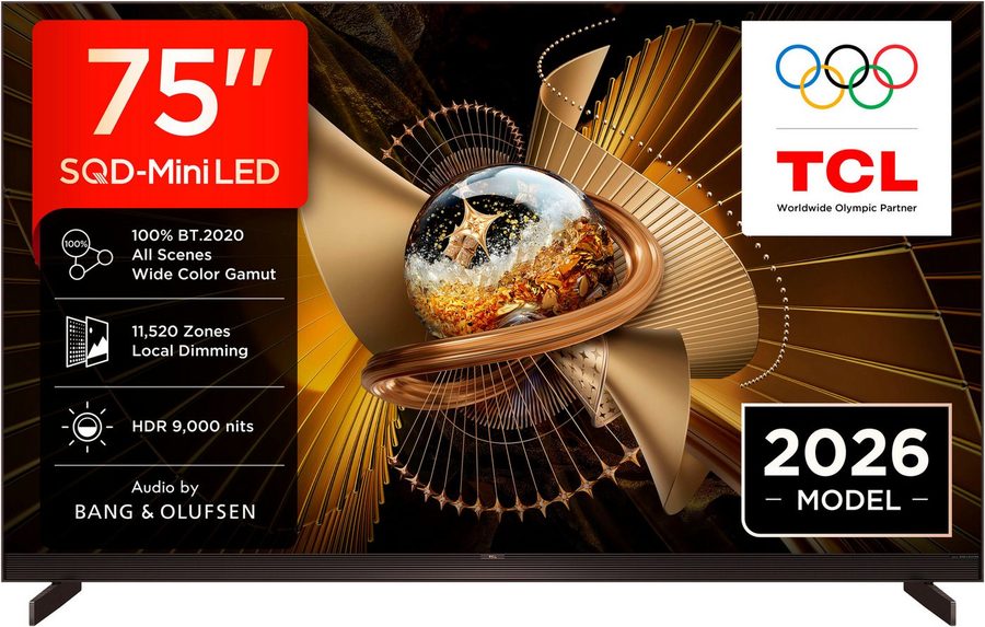 TCL 75X11L LED-Fernseher (189 cm/75 Zoll, 4K Ultra HD, Google TV, IMAX Enhanced, Filmmaker Mode, Apple Airplay 2) von TCL